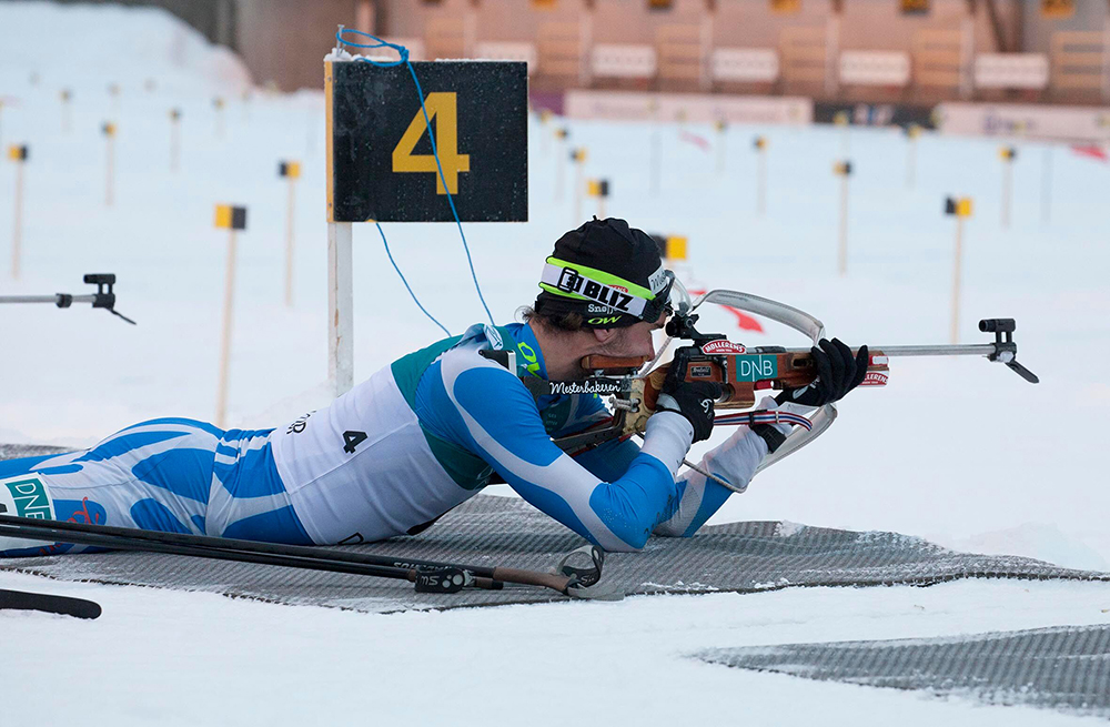 LEDER: Håkon Svaland gikk inn til andre- og femteplass under helgas norgescuprunde i Mo i Rana. FOTO: Bossmo og Yttern Idrettslag